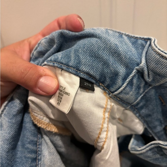 Veronica Beard shorts Nori paperbag waist denim blue size 27 - Picture 5 of 5